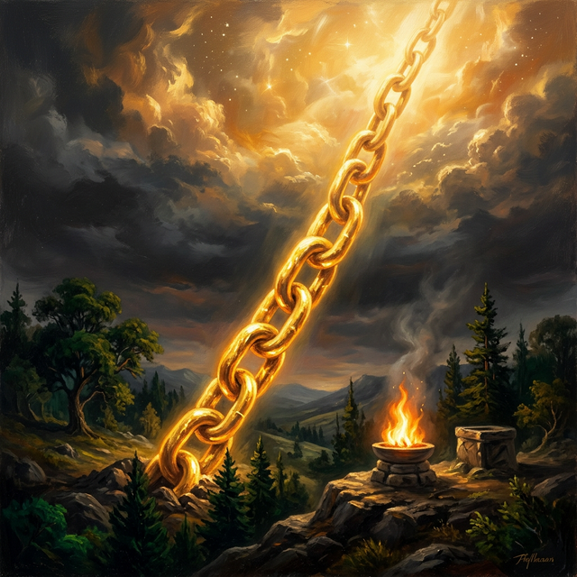 Steadfast Love — sunrise over ocean waves, unstoppable