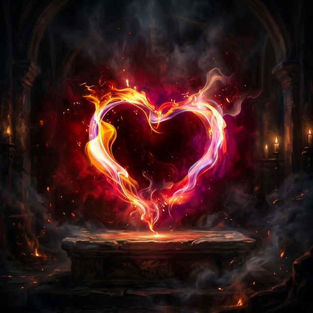 The Jealous Spirit — a sacred heart of divine flame